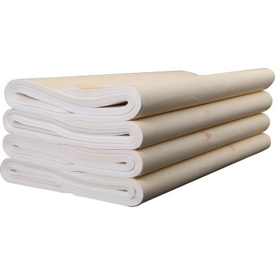 曹楠宣纸书法纸练习纸国画生宣纸半生半熟学生初学者三尺四尺图5