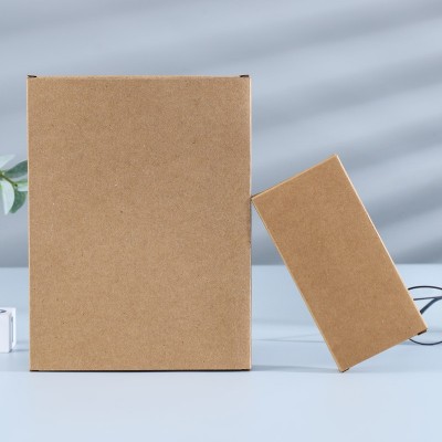 折叠牛皮纸盒快递包装盒花茶茶叶糖果礼品盒厂家批发收纳盒图5