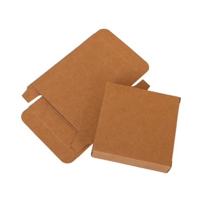 中性牛皮纸小纸盒定制长方形手工艾灸艾条包装盒批发轮毂盖盒子图3