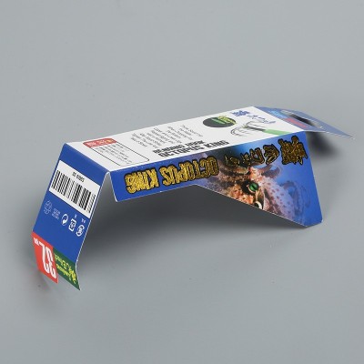 飞机孔包装纸卡定 制彩卡打包异形卡片产品吊挂钩背卡印刷厂图4