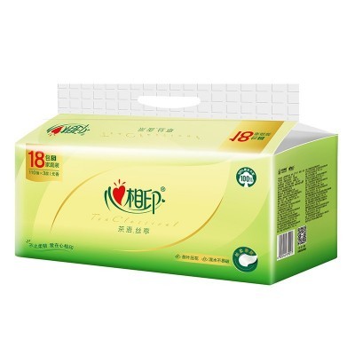 正品心相印纸巾超韧3层110抽18包整箱批发家庭实惠装抽纸一件代发图4