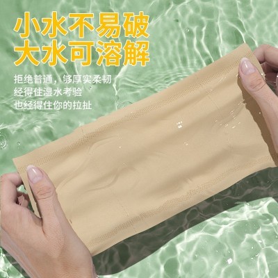 10斤大卷纸卫生纸批发家用竹浆本色纸巾厕纸四层无芯卷筒纸实惠装图2