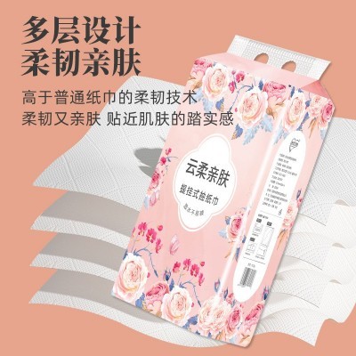 10大提悬挂式抽纸厕纸抽取式悬挂底部抽纸纸整箱批发餐巾纸卫生纸图5