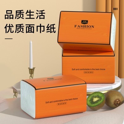 臻木新人专享3包抽纸原生木浆擦手纸家用面巾纸实惠装餐巾纸批发图2
