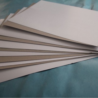 厂家直售灰底白板纸300克白卡纸服装内衬纸包装用纸小批量批发图3