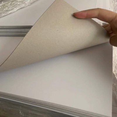 厂家直售灰底白板纸300克白卡纸服装内衬纸包装用纸小批量批发图5