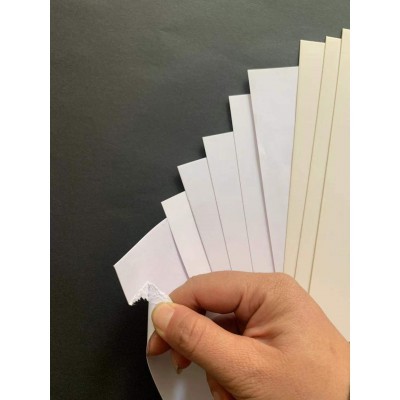 厂家直售超白艺术白卡纸180克荷兰白卡特种纸硬卡纸美术绘画纸批图3