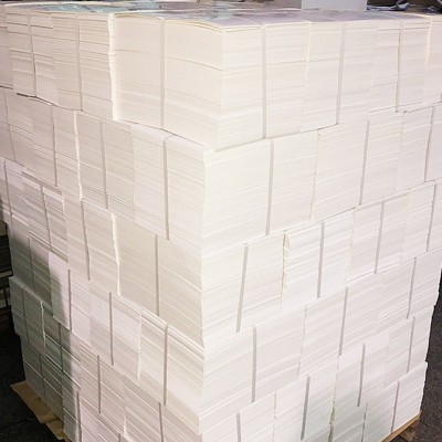 250g环保白卡纸300g酋长白卡纸400g荷兰白卡纸黑卡衬板纸图4