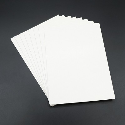 厂家批发1.0mm全白卡纸A4硬卡纸手工DIY建筑模型垫板画画硬纸板图5