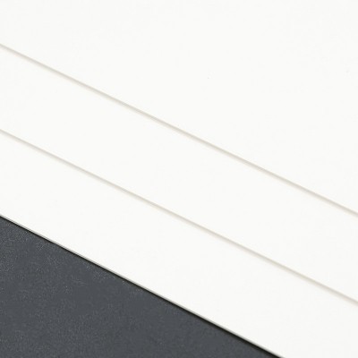 厂家批发1.0mm全白卡纸A4硬卡纸手工DIY建筑模型垫板画画硬纸板图4