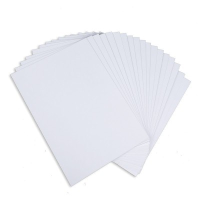 双面白卡纸A4双面白板纸加厚空白硬卡纸服装内衬模型卡纸垫板卡纸图5