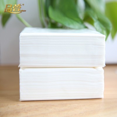 品萱抽纸100抽3层60包餐饮酒店家用纸巾KTV抽纸饭店餐 巾纸实惠装图4