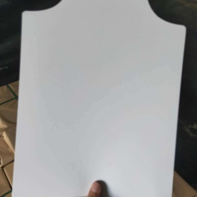 厂家批发 POLO衫纸板 衬衫纸板 衬衣纸板 T恤圆领纸板 单面白板纸图2