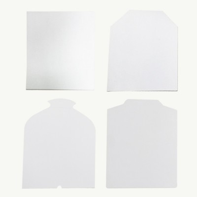 厂家直供服装T恤衬衣包装定型板纸内衬卡纸单面白板纸硬纸卡定制图5