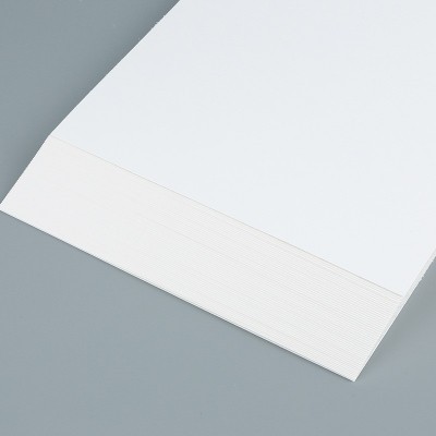 工厂批发A4白卡纸250g硬卡纸板印刷服装衬板包装纸白卡 纸板卡纸图2