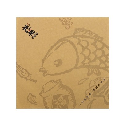 印刷淋膜纸隔油牛皮纸食品包装纸烤鸭包装纸一次性吸油纸餐盘垫纸图5