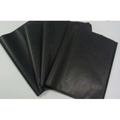 厂家直供14克黑色拷贝纸鞋子包装服装皮具包装纸印刷制品包装纸图2