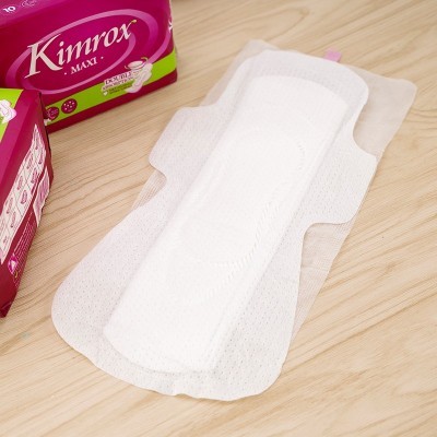 工厂代加工批发出口透气夜用防侧漏卫生巾10片