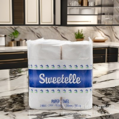 工厂现货厨房吸油纸可水洗卷纸油烟机纸巾厨房纸厨房专用纸卷纸图3