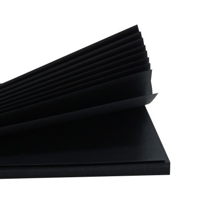 黑白卡纸 180克A3 A4彩卡纸 儿童手绘卡纸 黑白硬卡纸 手工折纸图3