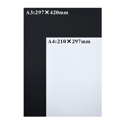 黑白卡纸 180克A3 A4彩卡纸 儿童手绘卡纸 黑白硬卡纸 手工折纸图5