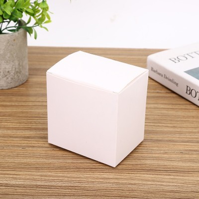 现货白色正方形包装盒牛皮纸批发折叠白卡纸彩色包装盒飞机纸盒小图4