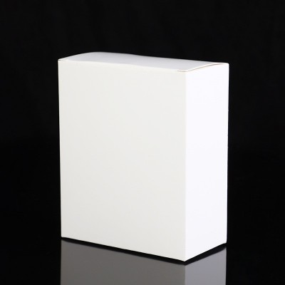 白卡方形小纸盒批发产品包装盒白色彩印礼品盒化妆品收纳包装盒图3