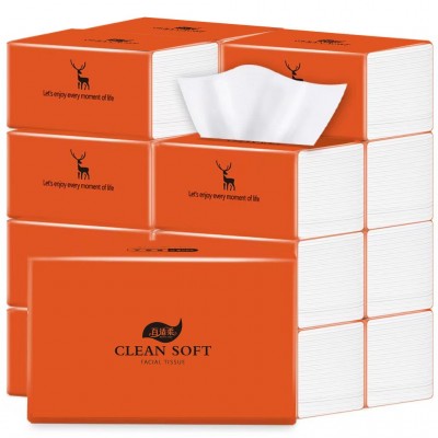 抽纸5包实惠家用纸巾加厚卫生纸擦手纸抽取式面巾纸代发厕纸批发图4