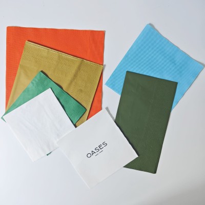 【专业厂家】染色彩色餐巾纸定制图5