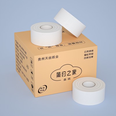 600克酒店专用大卷纸餐厅卫生间大盘纸家用有芯厕纸支持定制批发图3