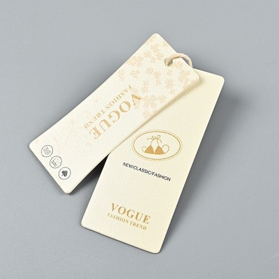 价格商标挂绳吊卡牛皮纸吊牌定制童装纸卡挂牌设计印刷LOGO定做图5