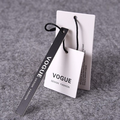 服装吊牌女装吊牌定做童装卷装吊卡制作男装标签订制衣服商标设计图5