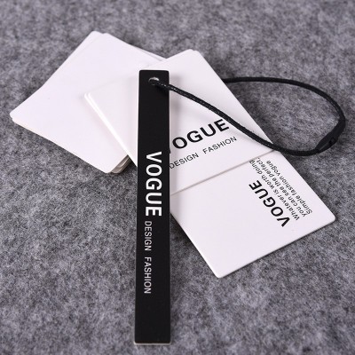 服装吊牌女装吊牌定做童装卷装吊卡制作男装标签订制衣服商标设计