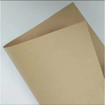 环保木浆牛皮纸牛卡纸包装牛皮纸卷筒平板规格齐全图3