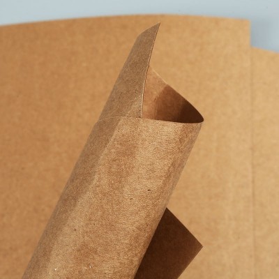 厂家直营现货 500克美国惠好牛卡纸正度牛卡纸牛皮纸卷筒分切批发图2