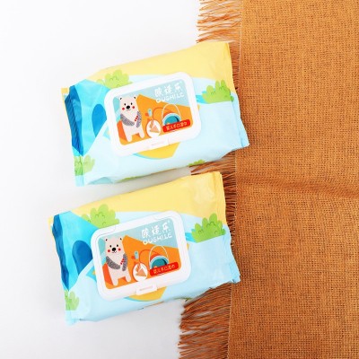 厂家直供60片儿童湿巾 宝宝湿纸巾 婴儿湿巾 湿巾纸 湿巾批发图2