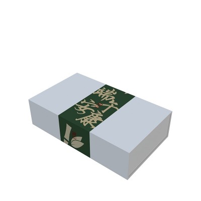 端午礼盒腰封定 制公司送礼包装印刷logo纸卡设计高档伴手礼腰封图2