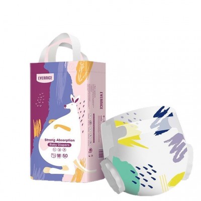 厂家直销一次性婴儿纸尿裤绵柔透气干爽专供外贸一次性婴儿纸尿裤图3