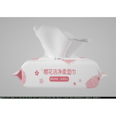 工厂直销婴与棉棉婴儿湿巾80抽带盖婴儿湿纸巾批发工厂一件代发图3