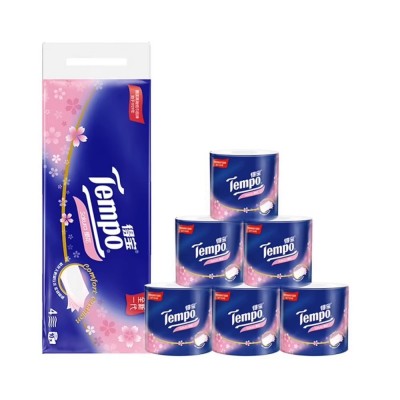 得宝160克4层天鹅湖樱花香有芯卫卷10卷提装图3