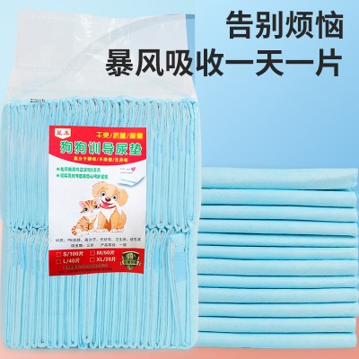 定制宠物尿垫狗狗训导尿垫宠物背胶加厚吸水一次性训导垫猫咪尿片图5