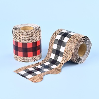 边框纸批发金色金葱纸公告板黑板边框纸卡铜版纸印刷黑白格边框纸图4