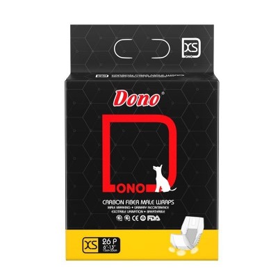 DONO狗狗尿不湿公狗专用纸尿裤竹炭裤祛臭大包装泰迪金毛宠物用品图2
