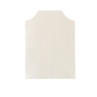 内衬纸板衬衫T恤翻领双面白卡纸折衣叠衣服纸板硬纸板服装包装纸图3