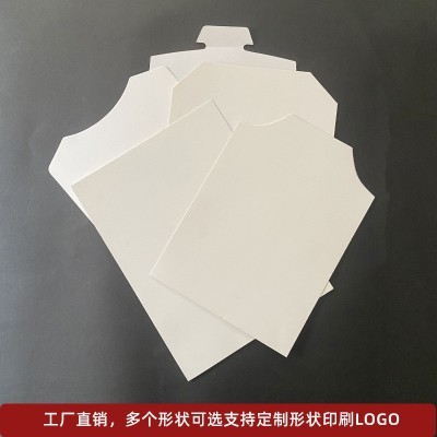 内衬纸板衬衫T恤翻领双面白卡纸折衣叠衣服纸板硬纸板服装包装纸图5