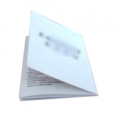 【四折五页】手表使用说明书折页说明书印刷黑白彩色设计定制图4