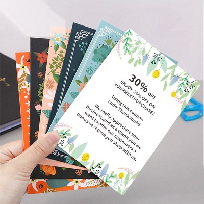 英文售后卡 服务感谢卡感谢信索评卡亚马逊速卖通卡片现货印刷厂.图2