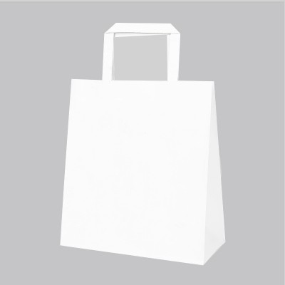 牛皮纸餐饮袋子外卖手提纸袋糕点纯手工小吃食品打包袋定制logo