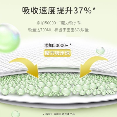 佳婴氧气森林厂家超薄透气纸尿裤L成长裤XL新生婴儿男女尿不湿图5