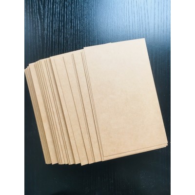 工厂闪卡纸卡卡纸裁切明信片空白绘画卡纸牛卡白卡